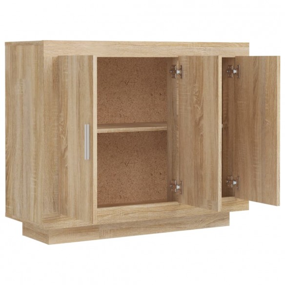 Buffet Chêne sonoma 92x35x75 cm Bois d'ingénierie