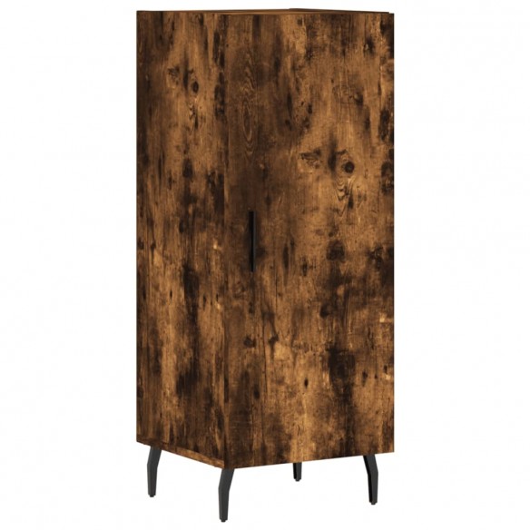 Buffet Chêne fumé 34,5x34x90 cm Bois d'ingénierie