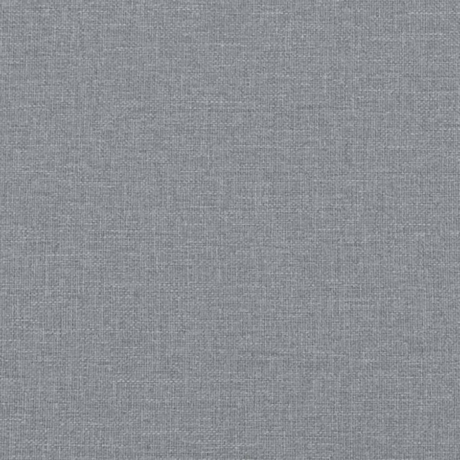 Repose-pied Gris clair 60x50x41 cm Tissu