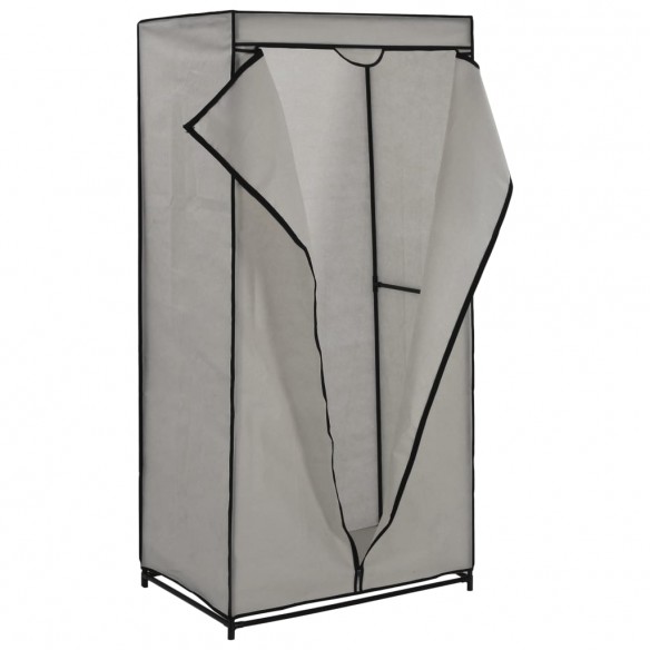 Garde-robe Gris 75x50x160 cm