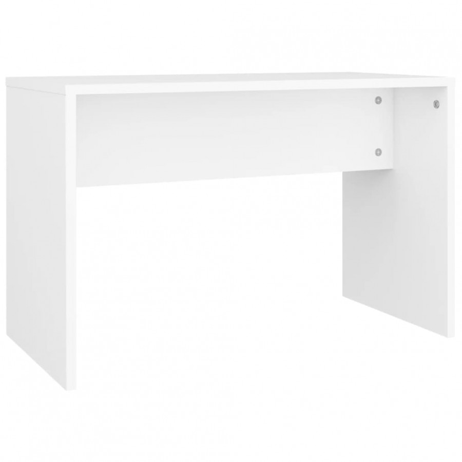 Tabouret de toilette Blanc 70x35x45 cm 