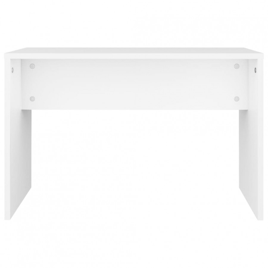 Tabouret de toilette Blanc 70x35x45 cm 