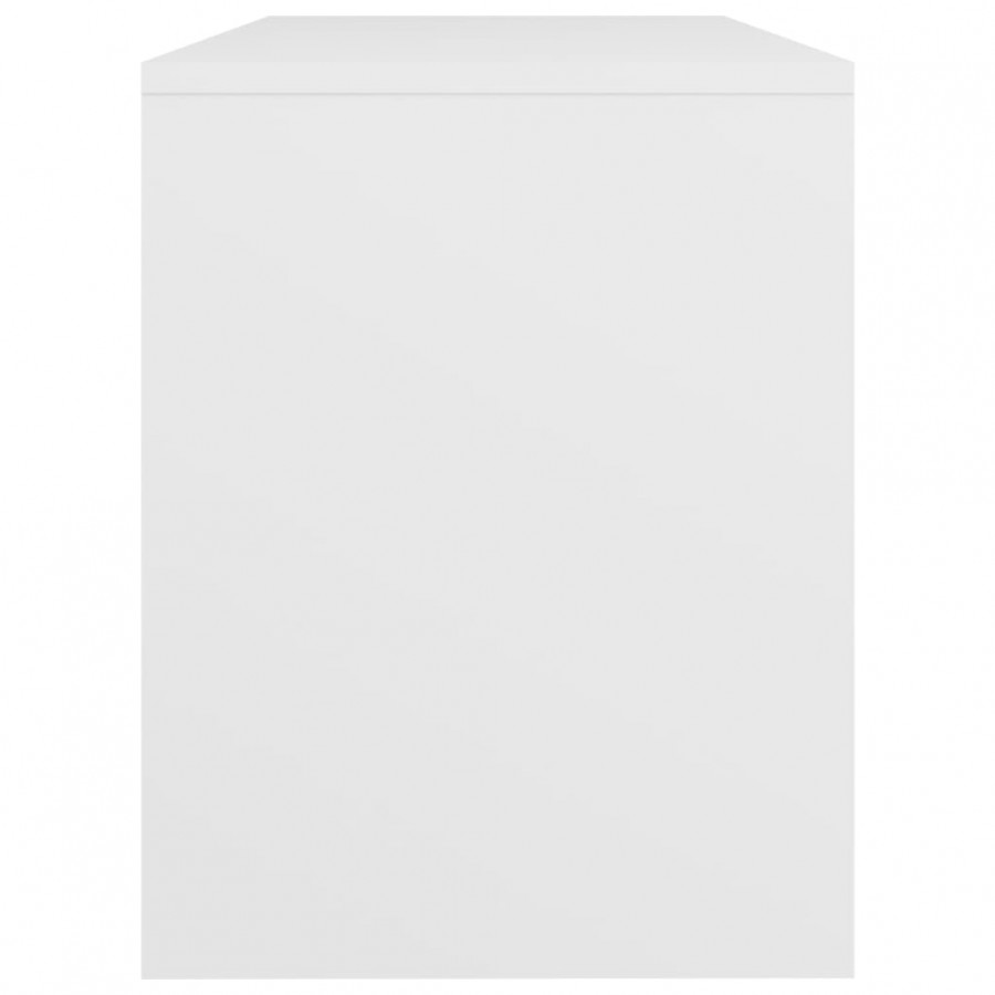 Tabouret de toilette Blanc 70x35x45 cm 