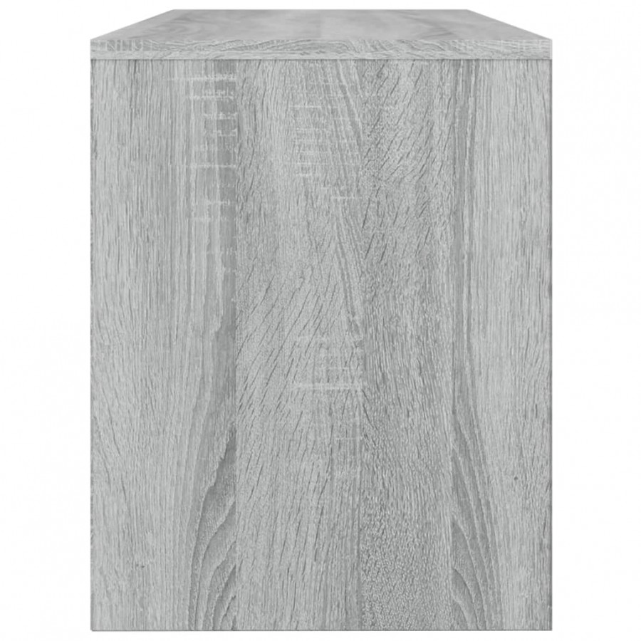 Tabouret de toilette Sonoma gris 70x35x45 cm 