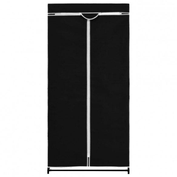 Garde-robe Noir 75x50x160 cm
