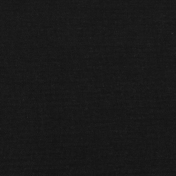 Cadre de lit Noir 140x190 cm Tissu