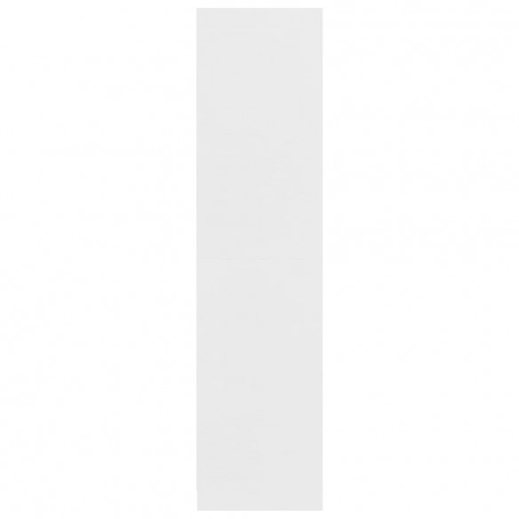 Garde-robe Blanc 100x50x200 cm Bois d'ingénierie