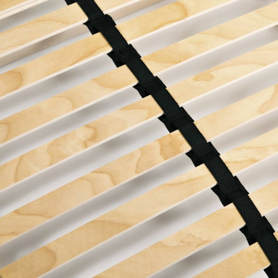 Cadre avec 28 lattes 7 zones 140 x 200 cm