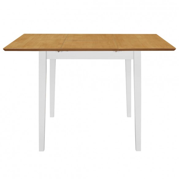 Mobilier de salle à manger 3 pcs MDF Blanc