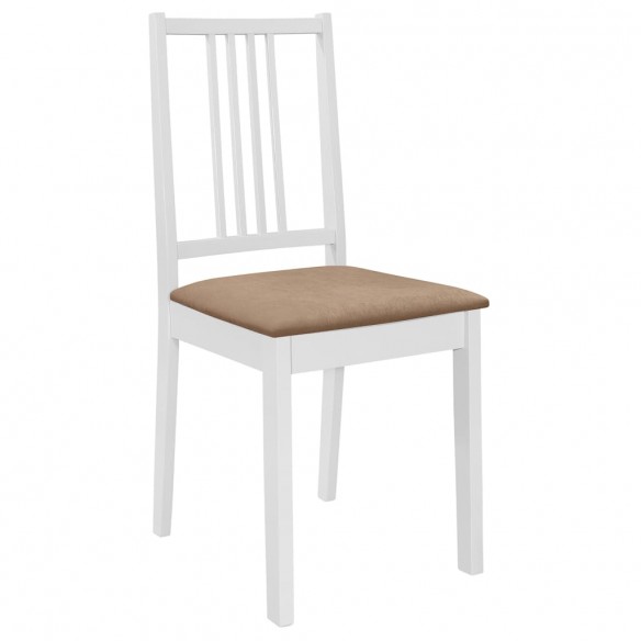 Mobilier de salle à manger 3 pcs MDF Blanc