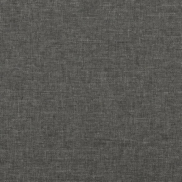 Tête de lit Gris foncé 80x5x78/88 cm Tissu