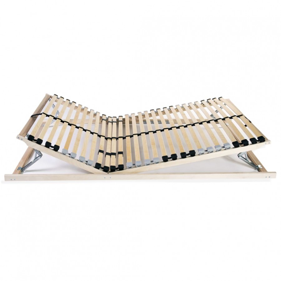Cadre avec 28 lattes 7 zones 70 x 200 cm
