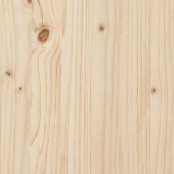 Lit de palette 200x200 cm bois de pin massif