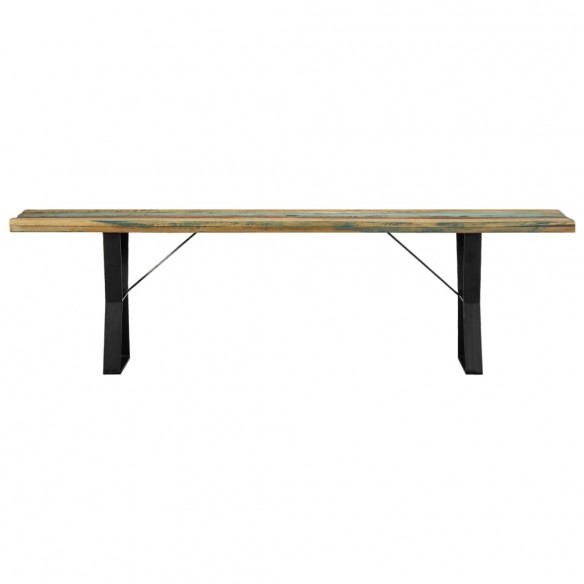 Banc 160 cm Bois de récupération massif