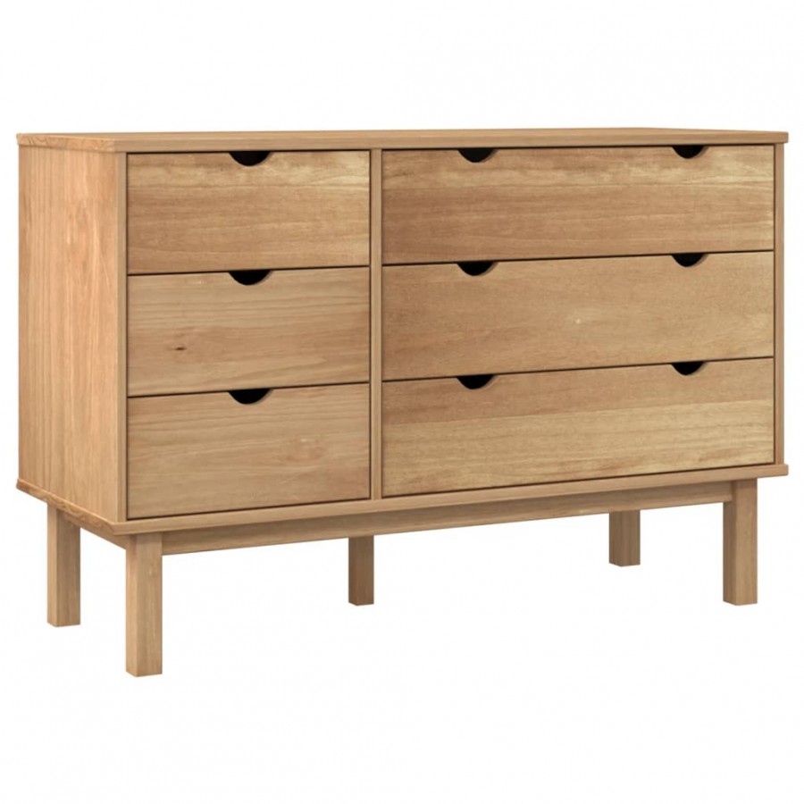 Commode OTTA 111x43x73,5 cm bois de pin massif Commode OTTA 111x43x73,5 cm bois de pin massif