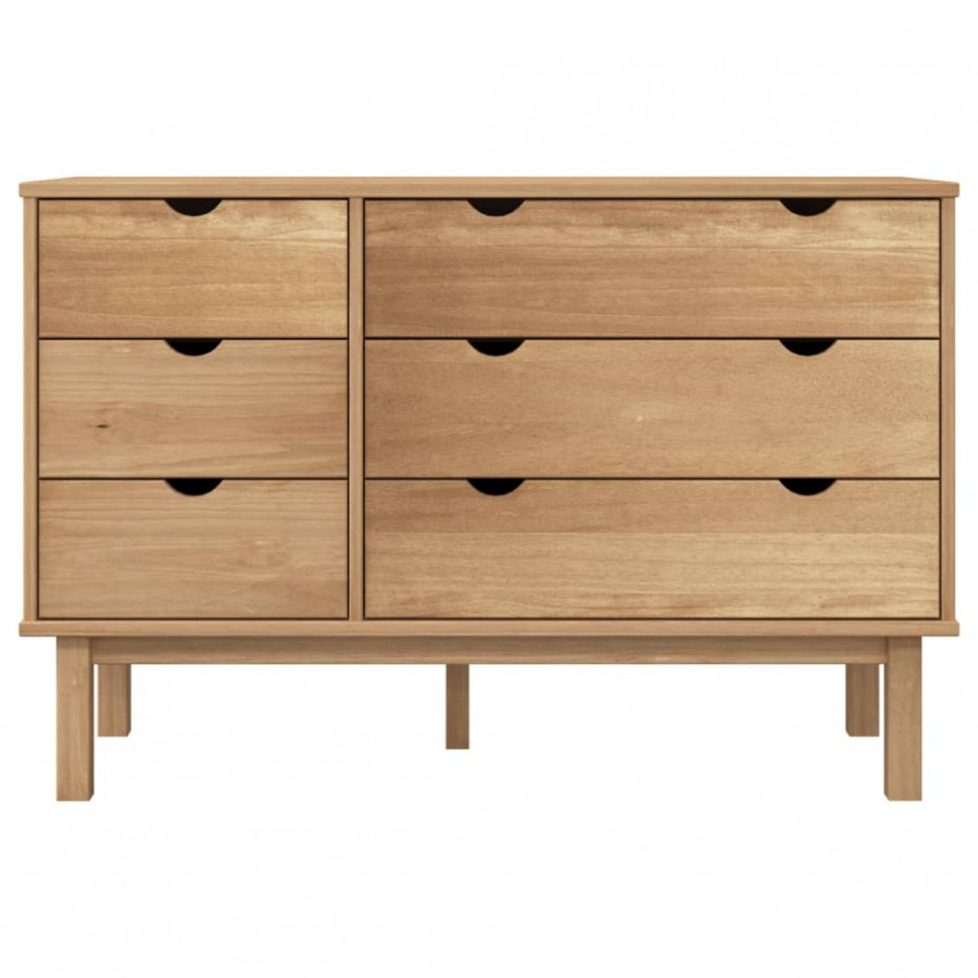 Commode OTTA 111x43x73,5 cm bois de pin massif Commode OTTA 111x43x73,5 cm bois de pin massif