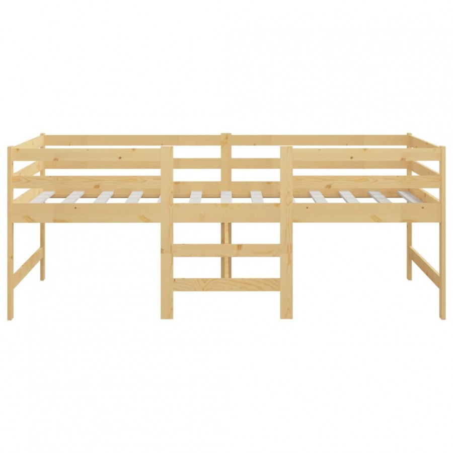 Lit 90x200 cm Bois de pin massif