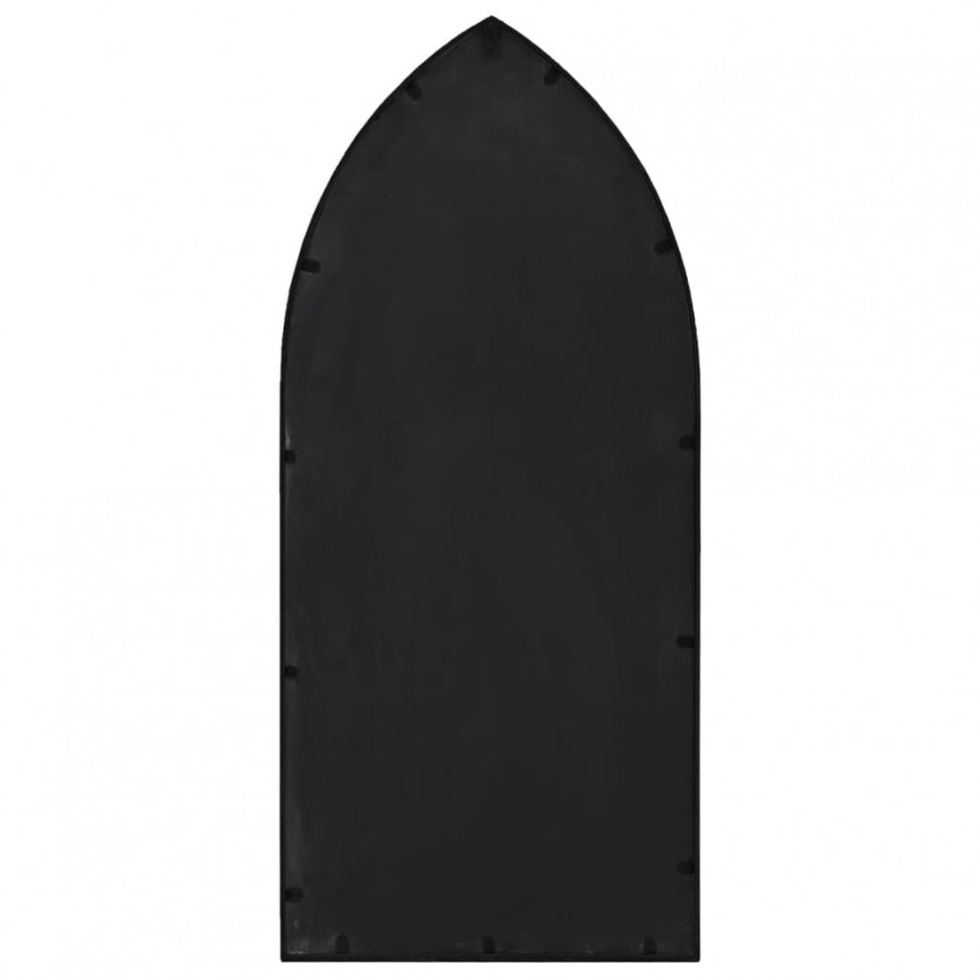 Miroir Noir 100x45 cm Fer pour utilisation à l'intérieur