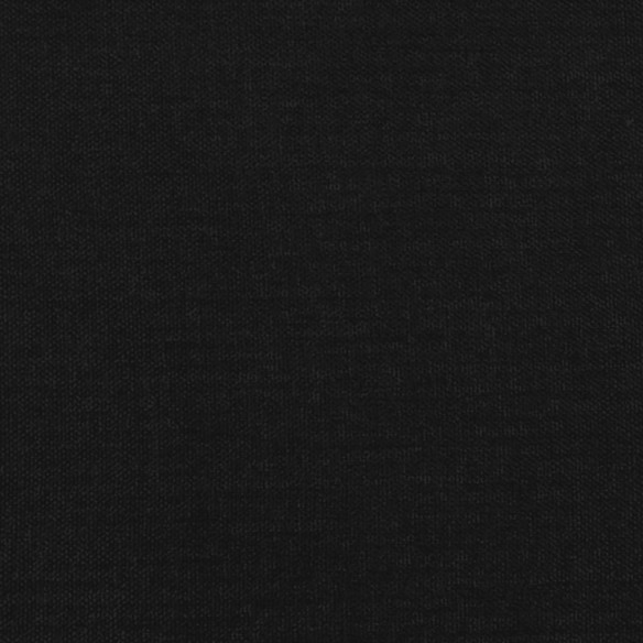 Cadre de lit Noir 140x200 cm Tissu