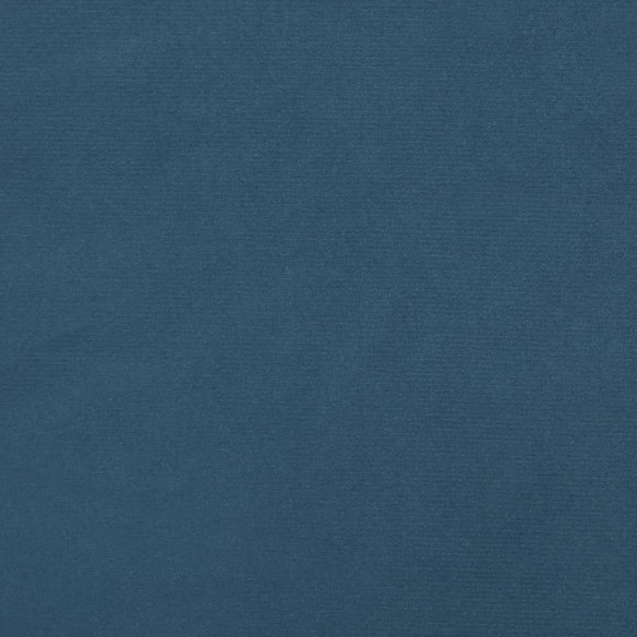 Matelas de lit à ressorts ensachés Bleu foncé 90x200x20 cm