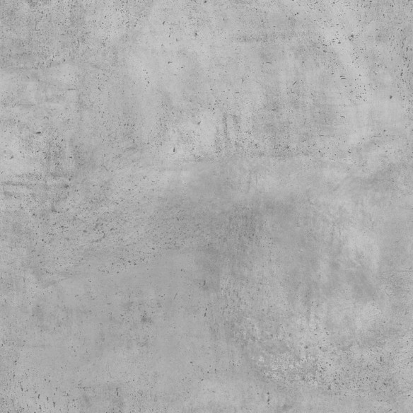 Cadre de lit gris béton 180x200 cm bois d'ingénierie