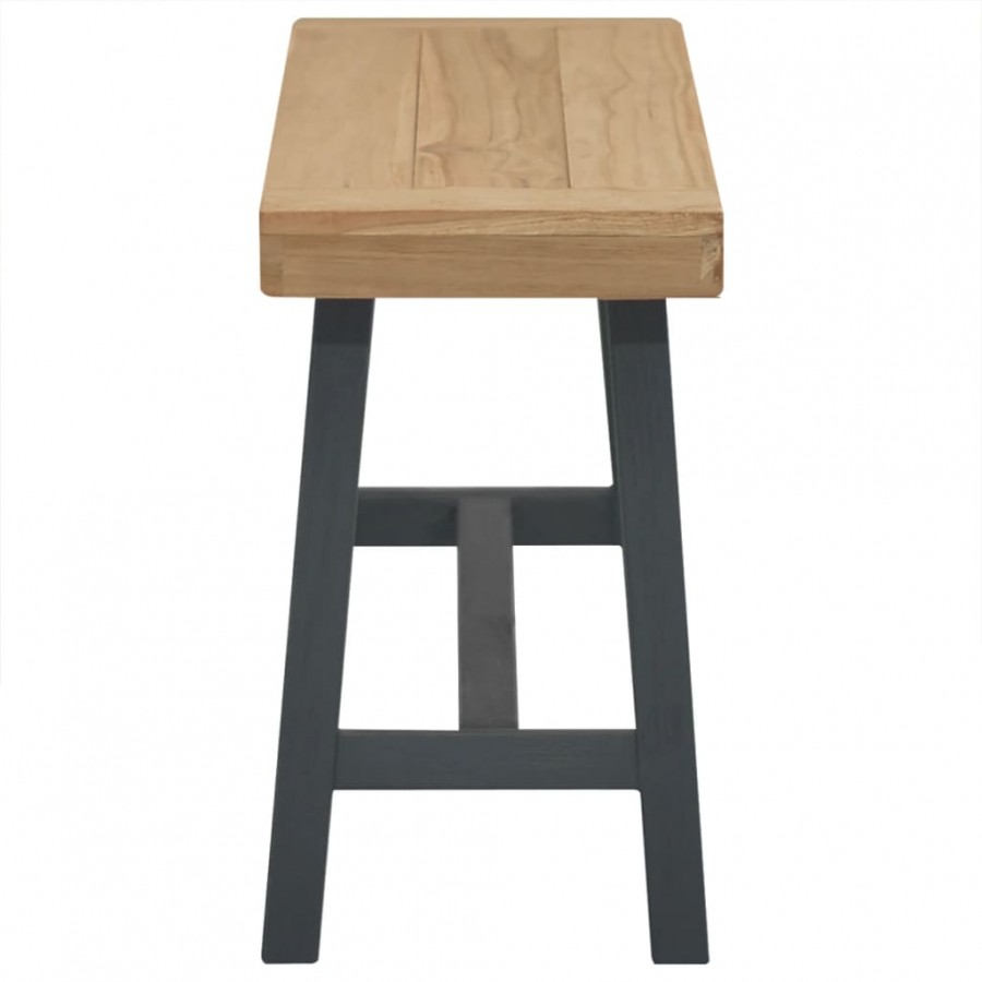 Banc 110 cm Bois massif de teck