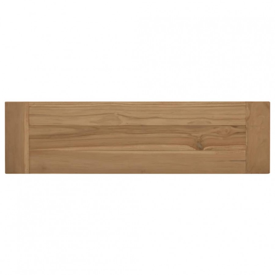Banc 110 cm Bois massif de teck