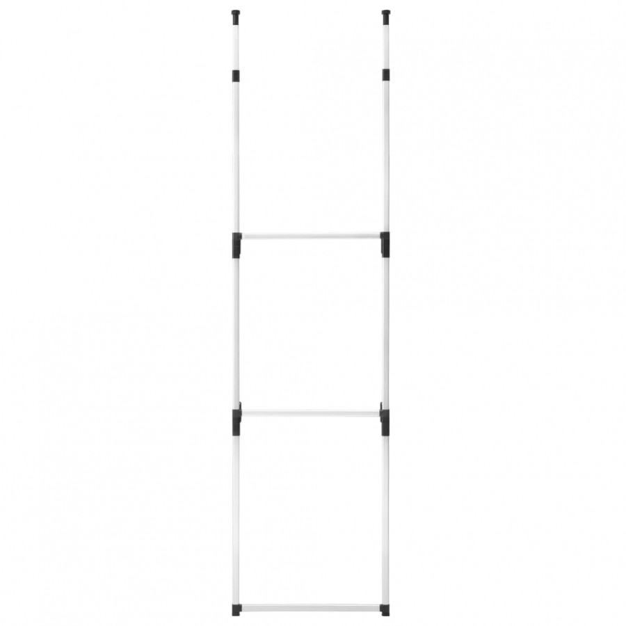 Système de garde-robe télescopique avec barres Aluminium
