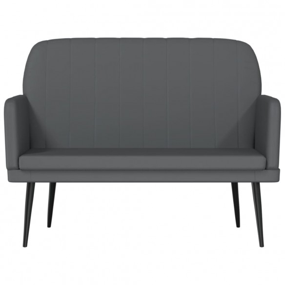 Banc Gris 107x80x81 cm Similicuir