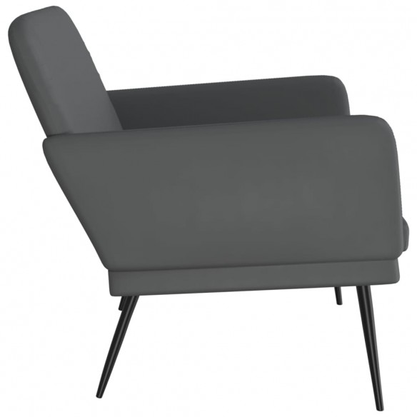 Banc Gris 107x80x81 cm Similicuir