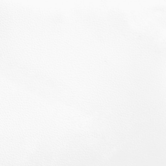 Cadre de lit Blanc 200x200 cm Similicuir