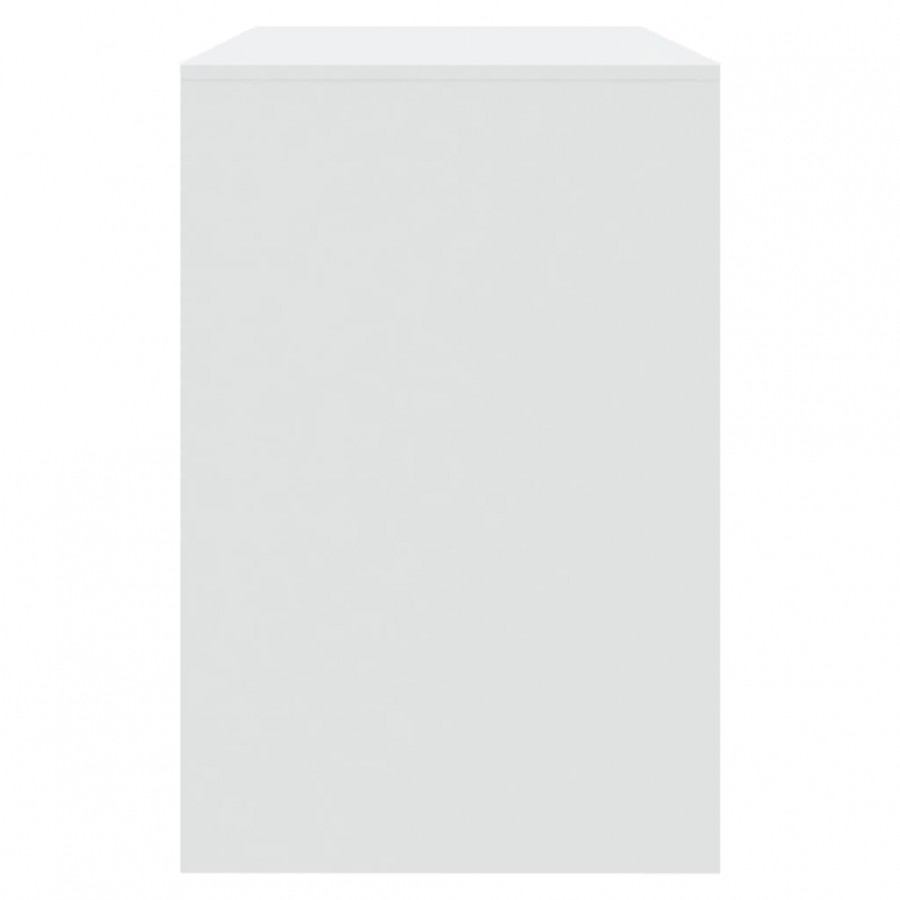 Ensemble de salle à manger 3 pcs Blanc Aggloméré