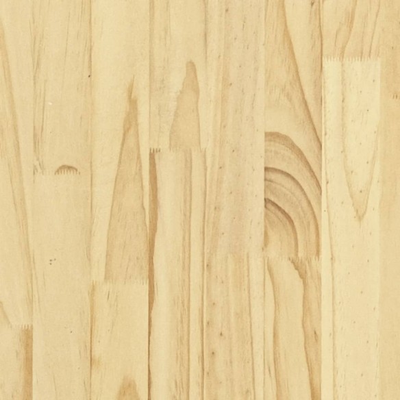 Cadre de lit bois de pin massif 200x200 cm