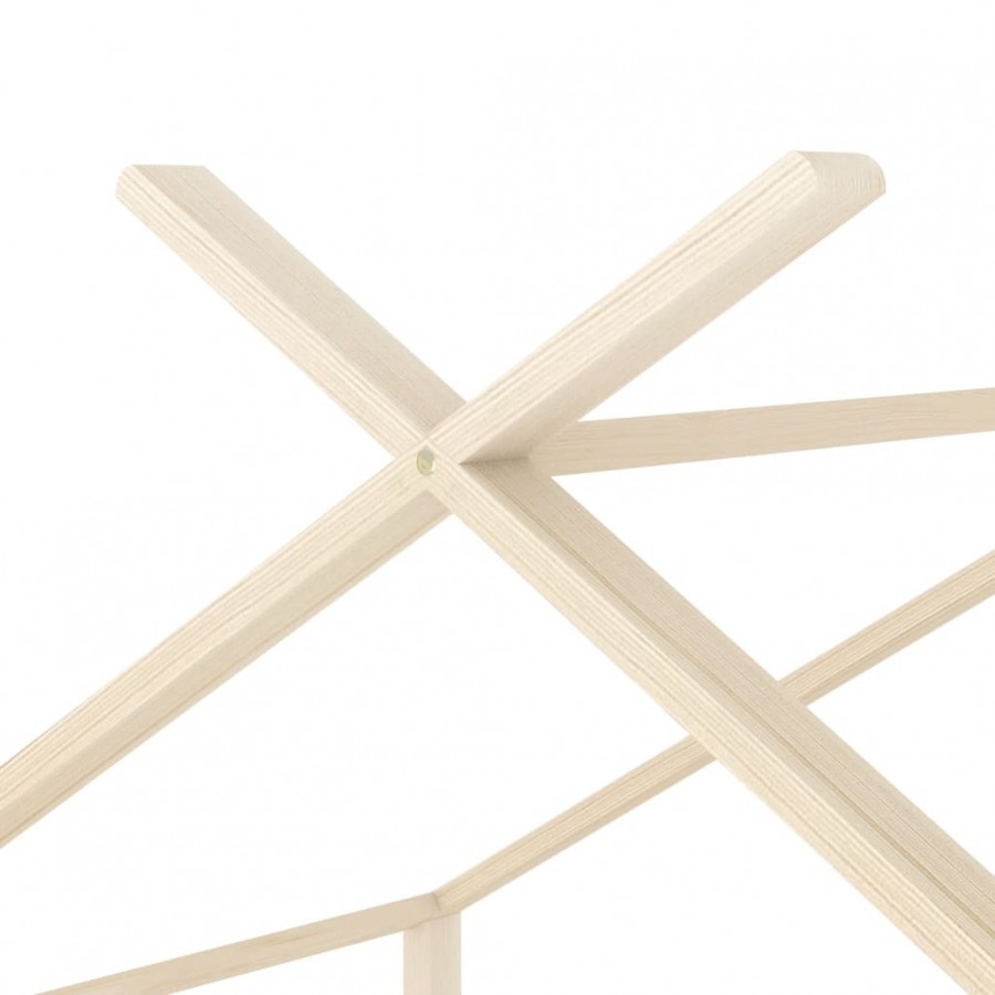 Lit d'enfant Bois de pin massif 70x140 cm Lit d'enfant Bois de pin massif 70x140 cm