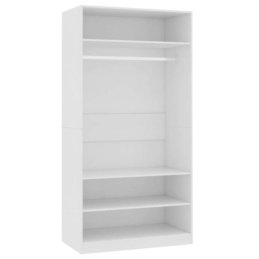 Garde-robe Blanc 100 x 50 x 200 cm 