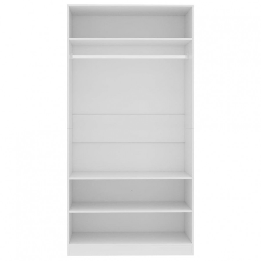 Garde-robe Blanc 100 x 50 x 200 cm 