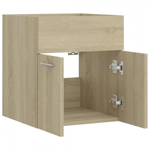 Armoire d'évier Chêne sonoma 41x38,5x46 cm Aggloméré