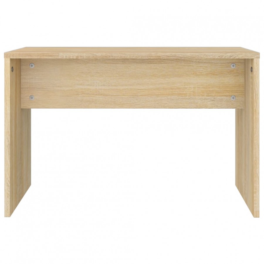 Tabouret de toilette Chêne sonoma 70x35x45 cm 