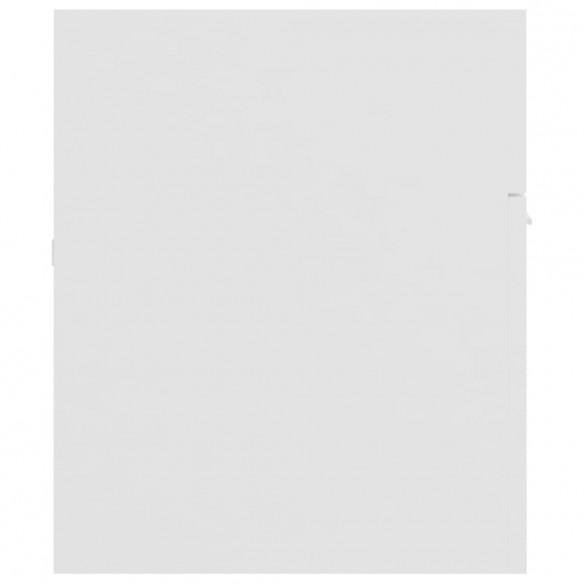 Armoire d'évier Blanc 100x38,5x46 cm Aggloméré