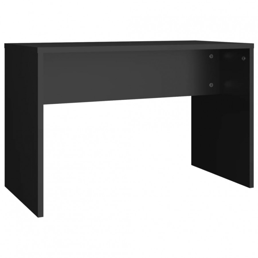 Tabouret de toilette Noir 70x35x45 cm 