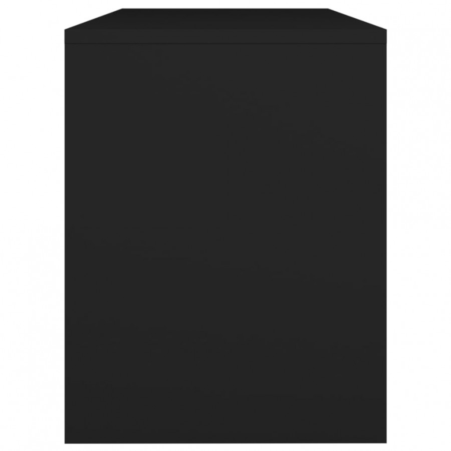 Tabouret de toilette Noir 70x35x45 cm 