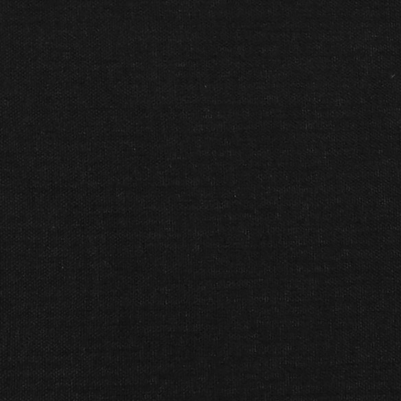 Tête de lit avec oreilles Noir 103x16x118/128 cm Tissu
