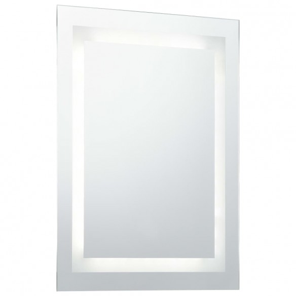 Miroir à LED pour salle de bains et capteur tactile 60x100 cm
