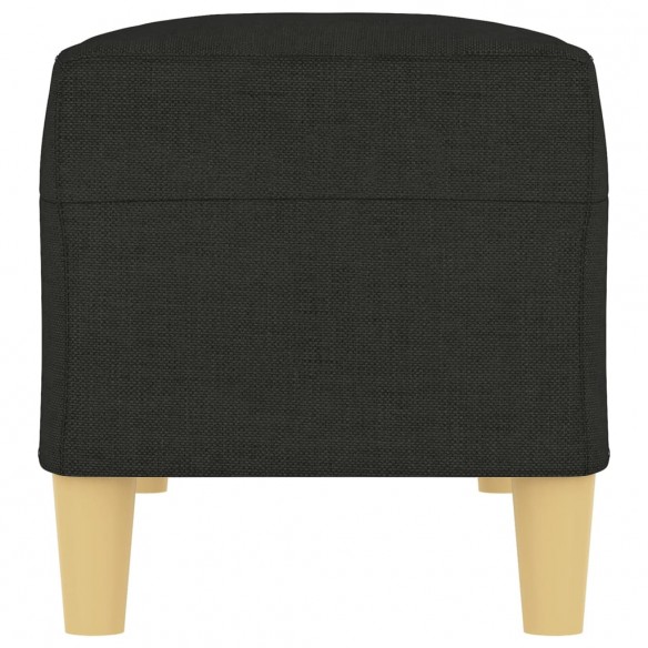 Banc Noir 100x35x41 cm Tissu