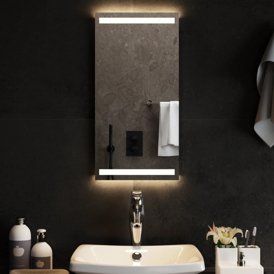 Miroir de salle de bain à LED 30x60 cm