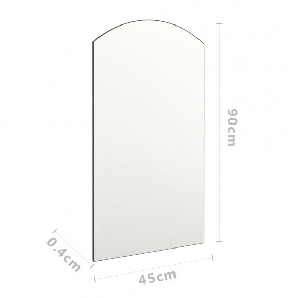 Miroir 90x45 cm Verre
