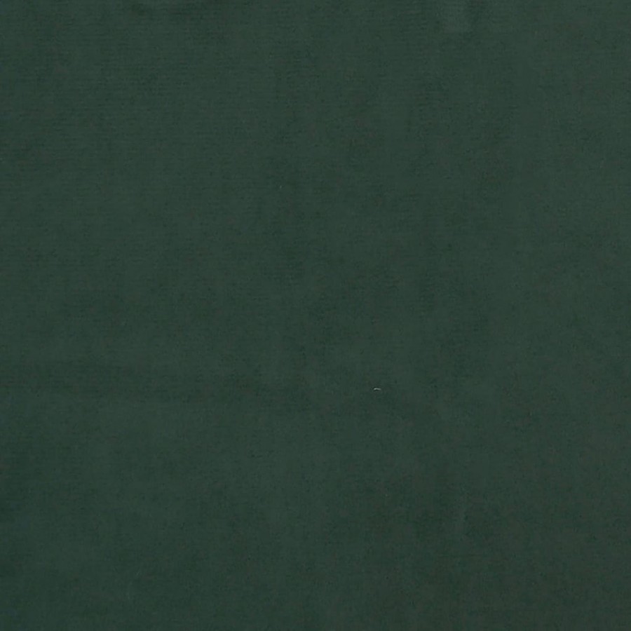 Lit Vert foncé 140x200 cm Velours Lit Vert foncé 140x200 cm Velours