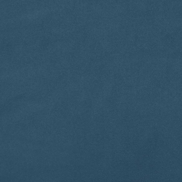 Sommier à lattes de lit Bleu foncé 80x200 cm Velours
