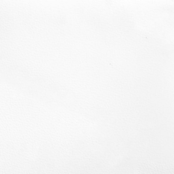 Cadre de lit Blanc 160x200 cm Similicuir