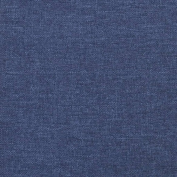 Tête de lit avec oreilles Bleu 103x23x78/88 cm Tissu